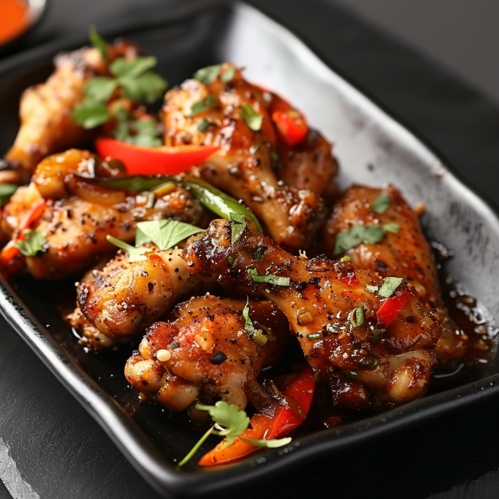 Peppered Chicken Wings