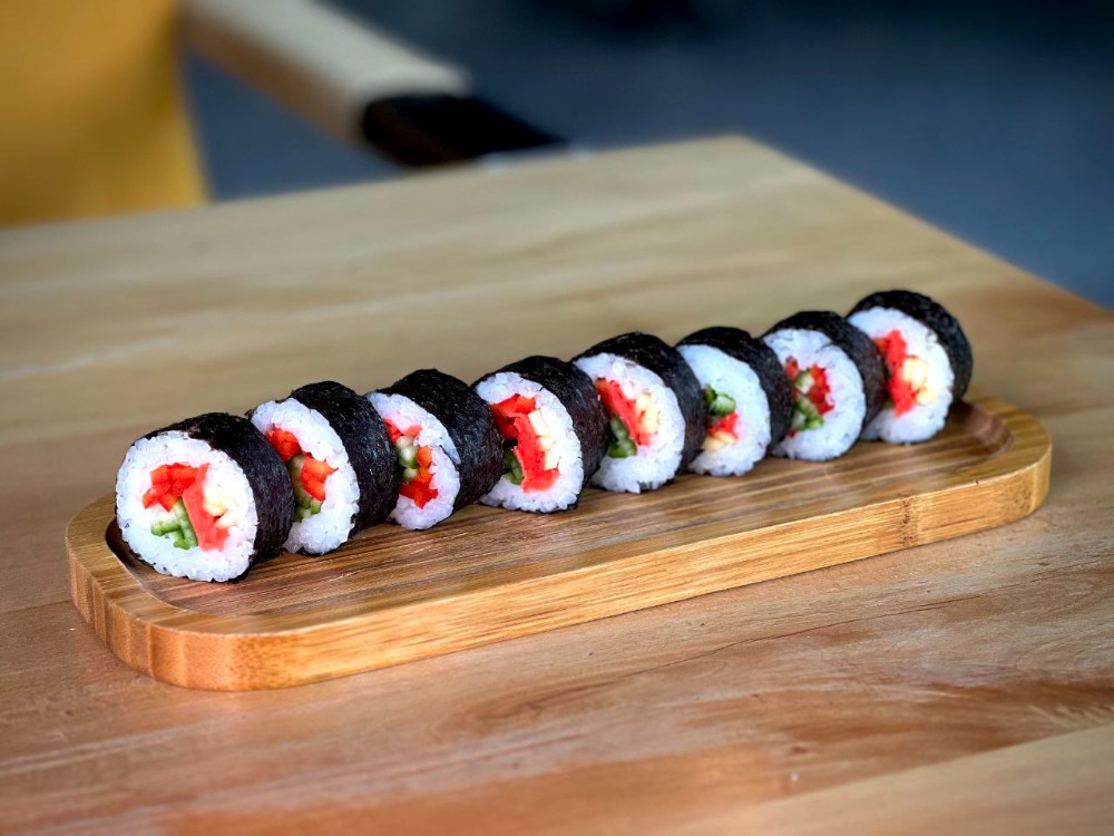 Vegetable futomaki (vegan)