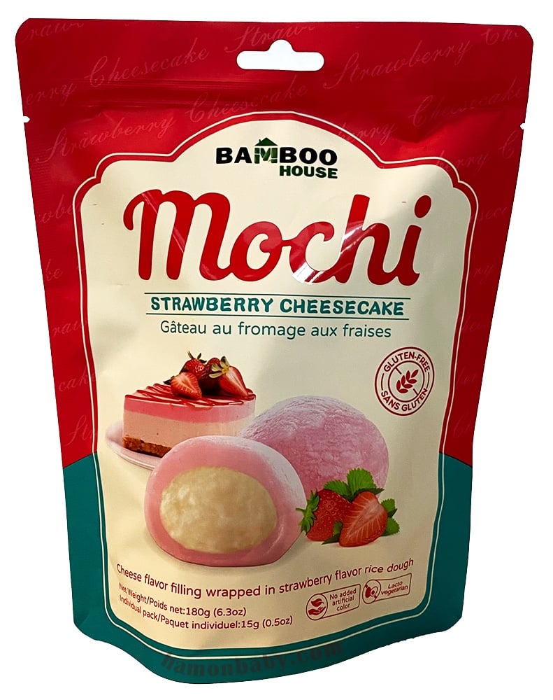 Mochi полуничний чізкейк