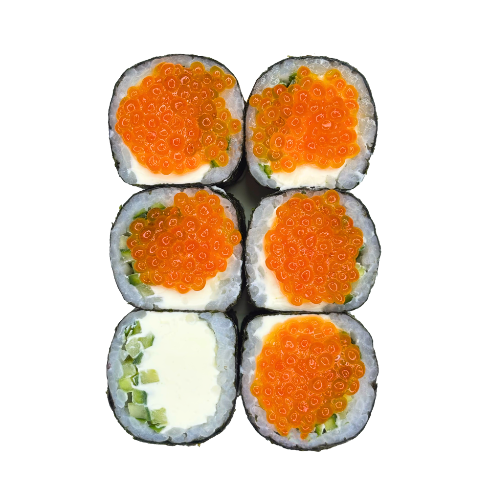 Ікуро маки з сиром та огірком