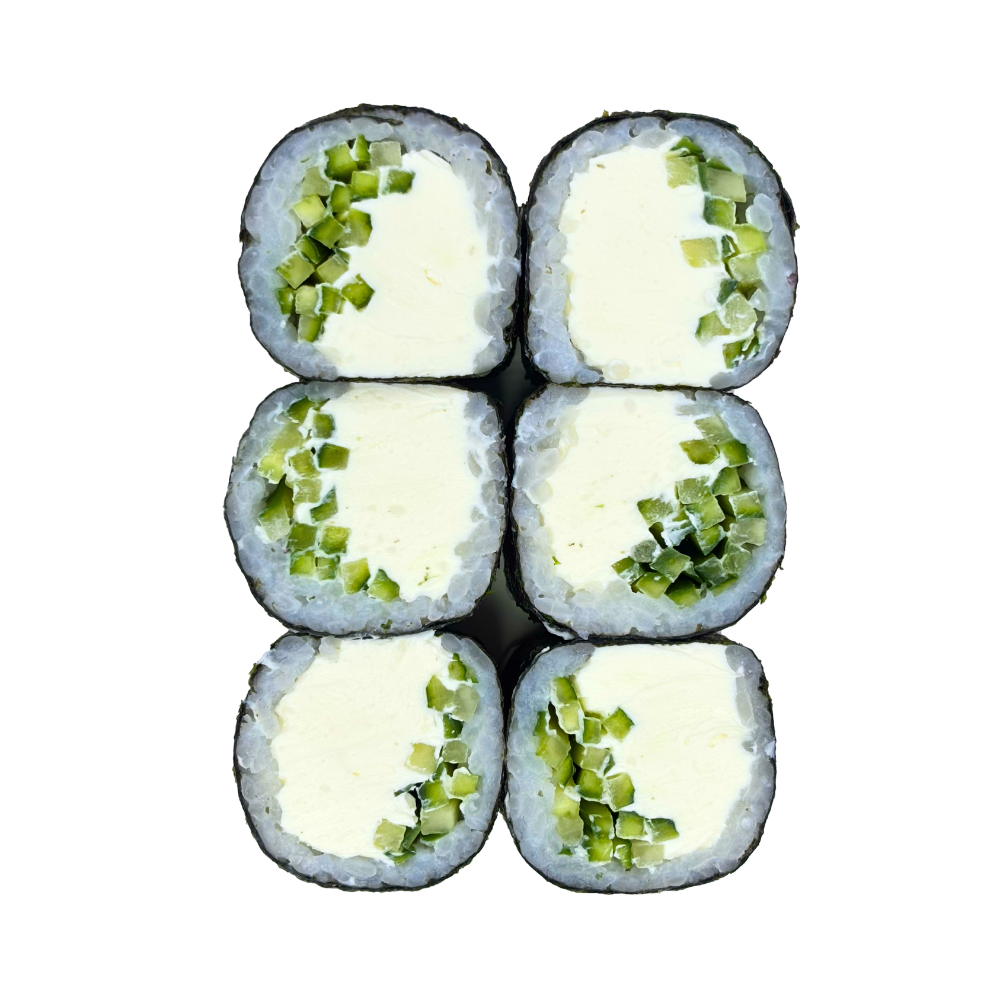 Маки з сиром та огірком