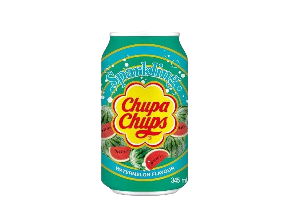 Chupa Chups Watermelon Sparkling Drink 345 мл