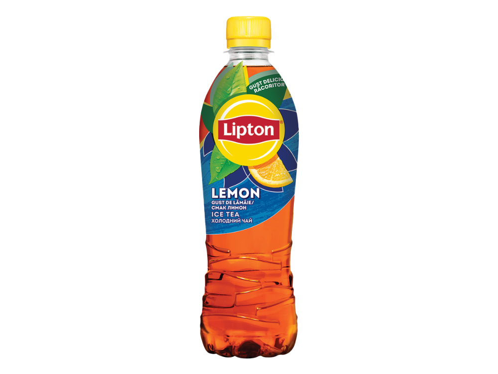 LIPTON чорний лимон 0.5Л