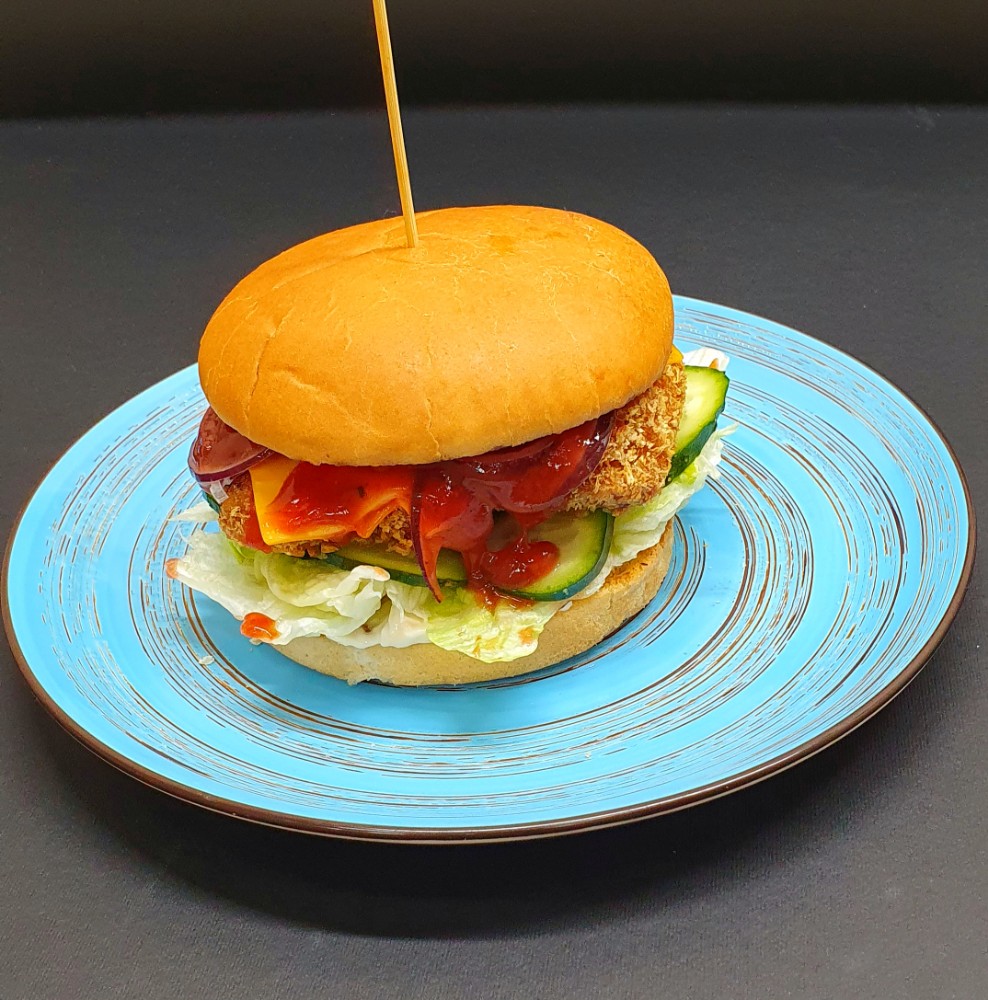 Чіз-burger (курка)- ТРИ Котлети