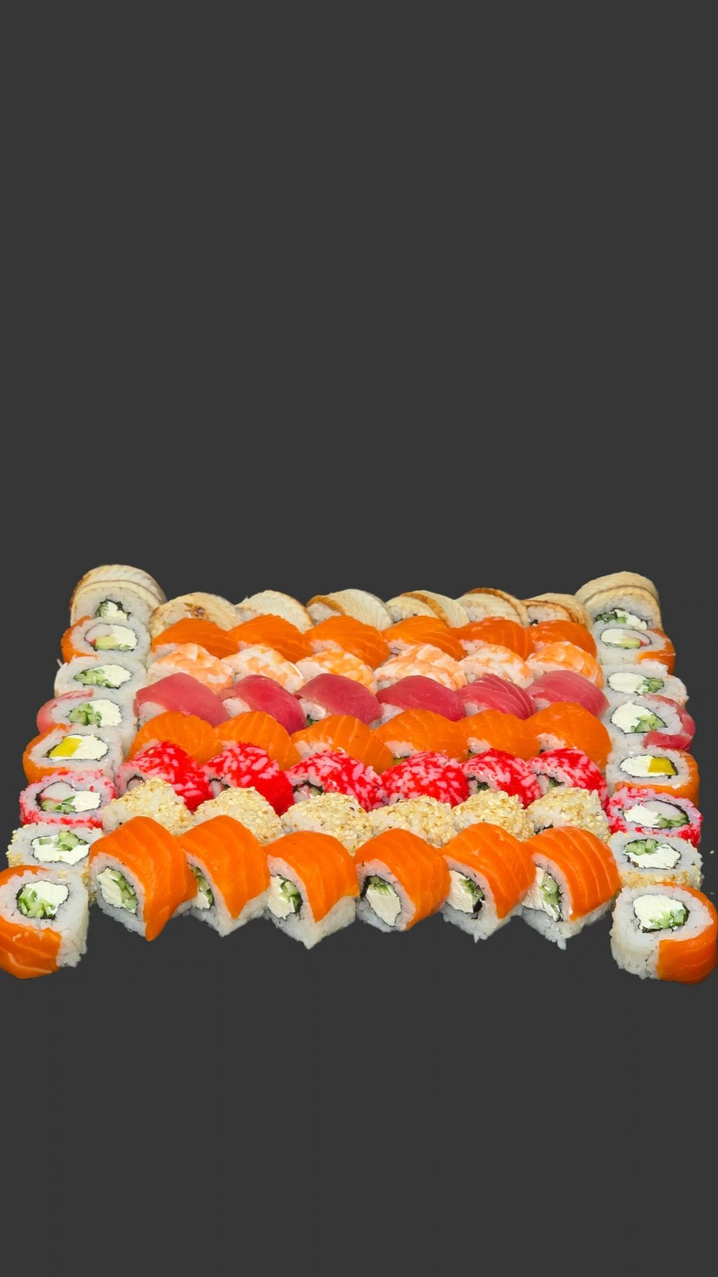 Big-set Філадельфія з Пенсільванії -2 кг 180г/64шт ( ціна по акціїі 1300 грн )