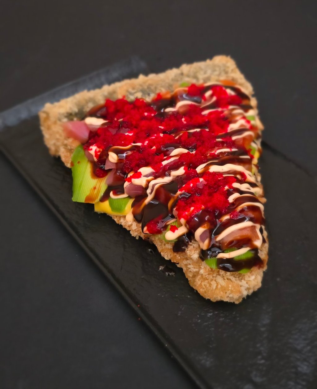 Суші-піца з лососем та тунцем (420 г)