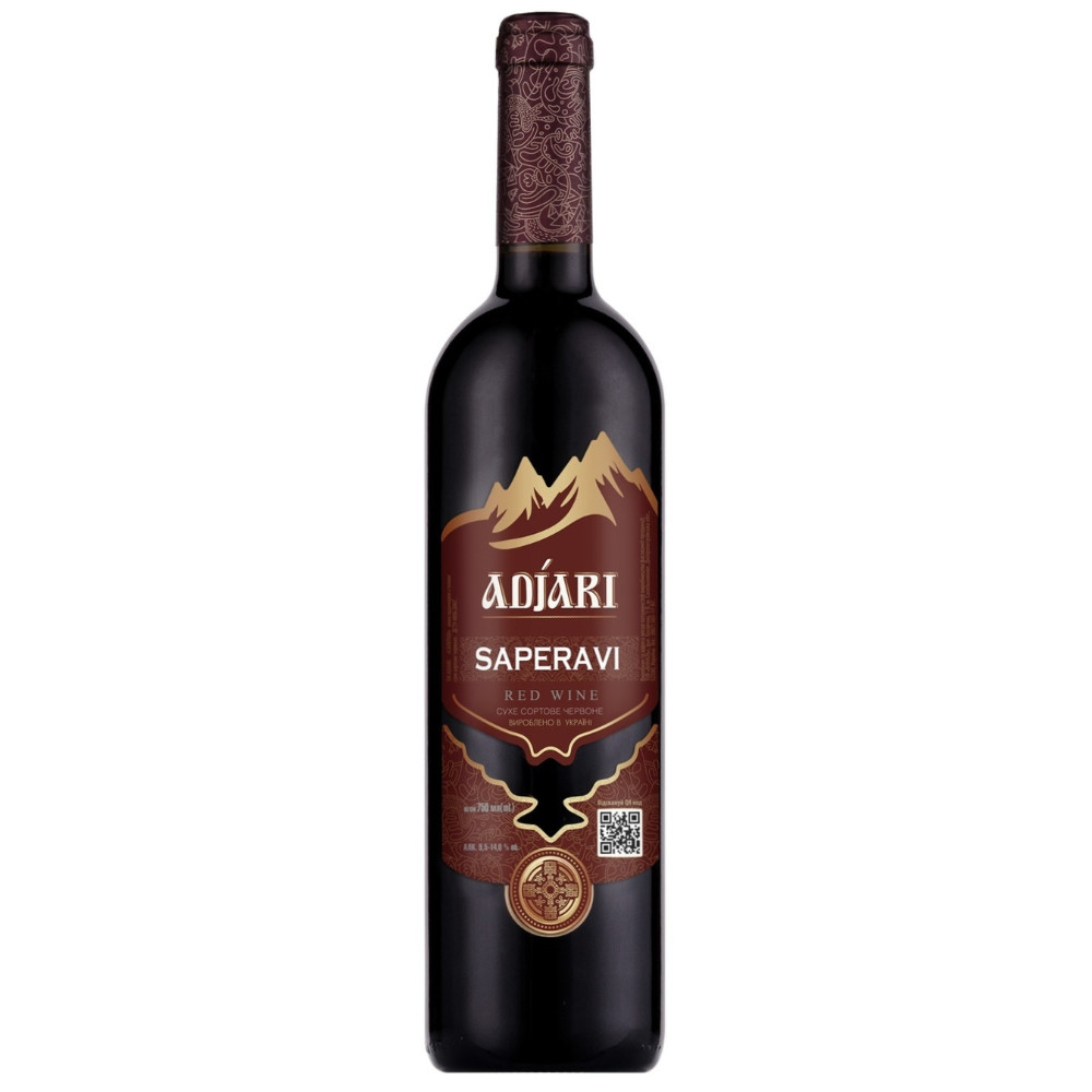 Вино Adjari "Алазанська долина червоне н/сол (100,150 ml)