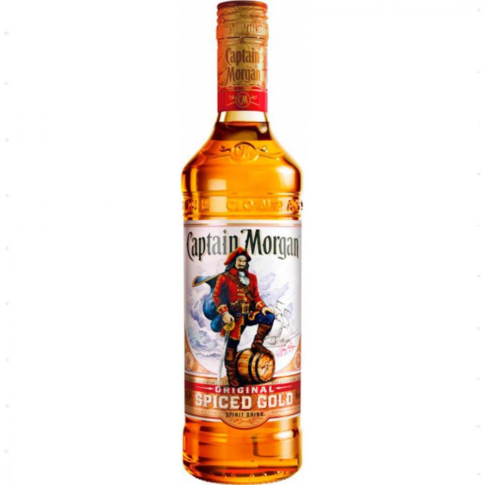 Ромовий напій "Captain Morgan Spiced Gold" 50 ml