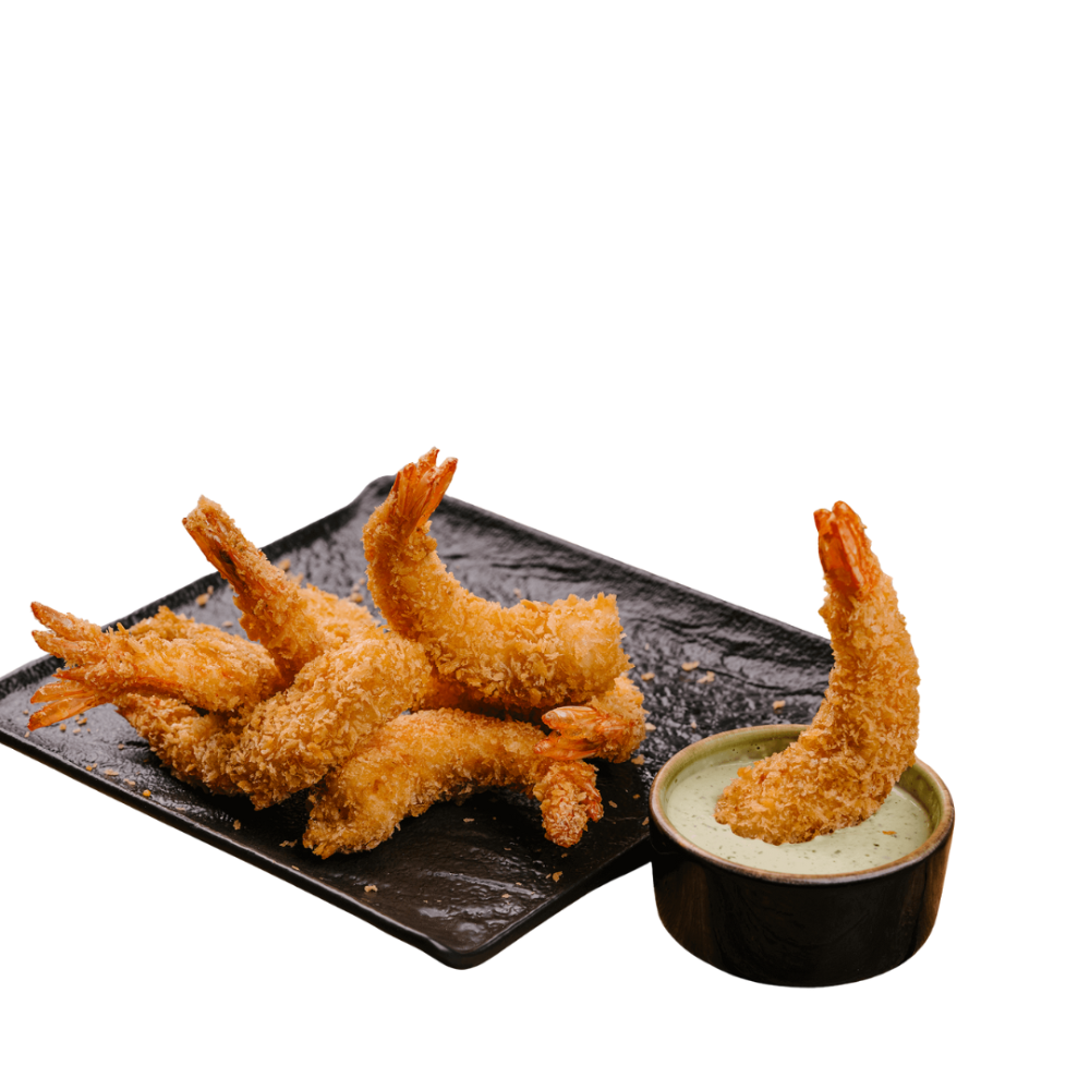 Креветки в панко