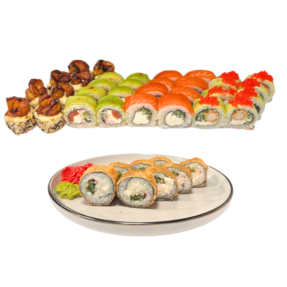 Сет Унагі + ПАНКО З КРАБОМ У ПОДАРУНОК