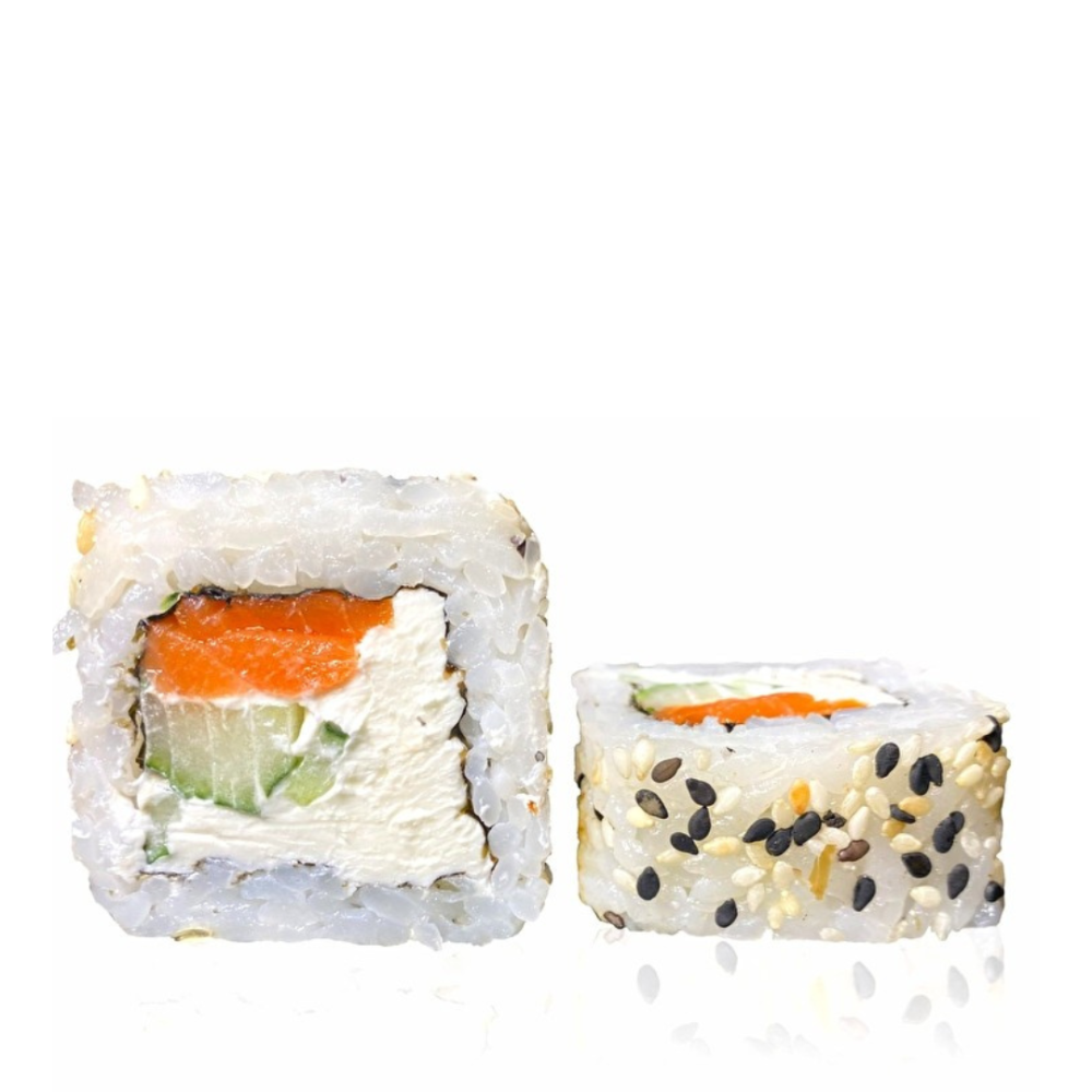 Філадельфія з лососем в кунжуті