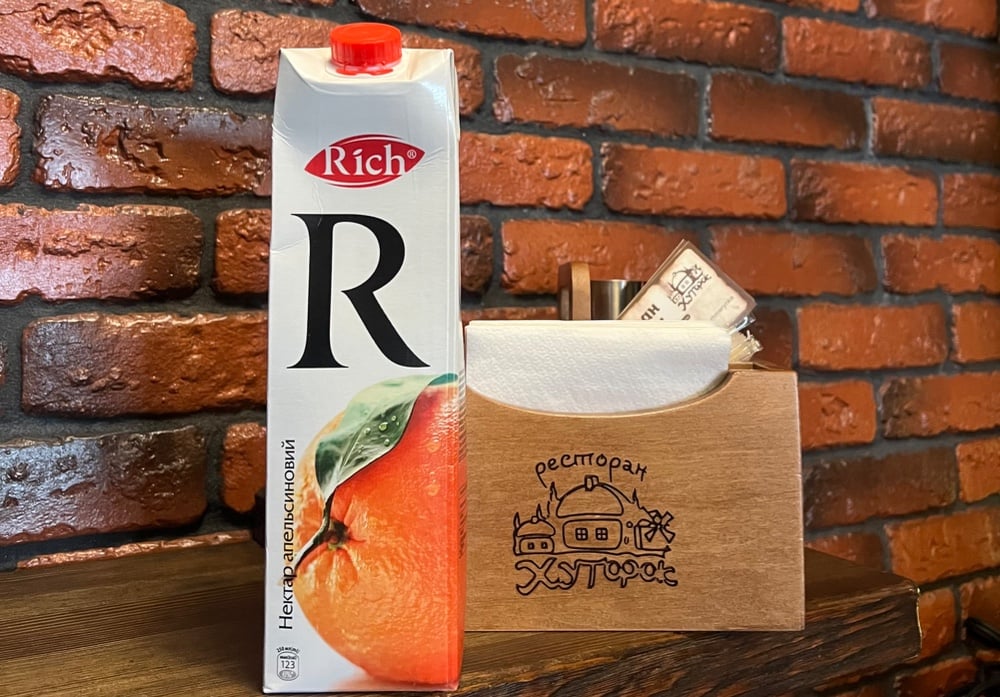 Сік Rich апельсиновий 1 л