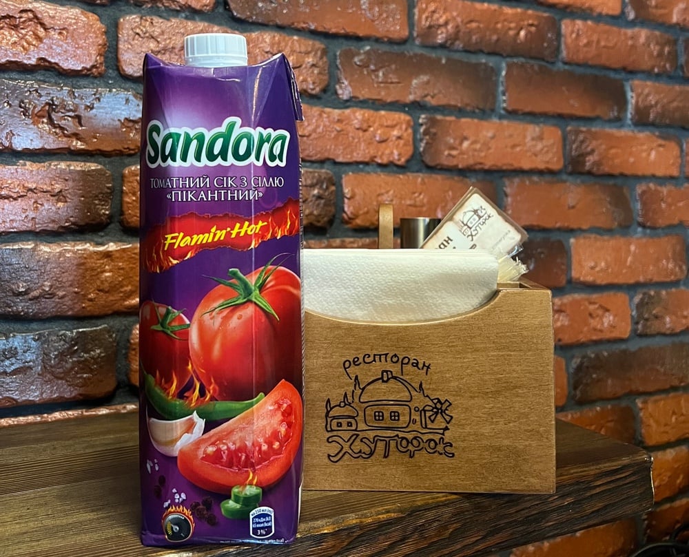 Сік Sandora томатний 1 л