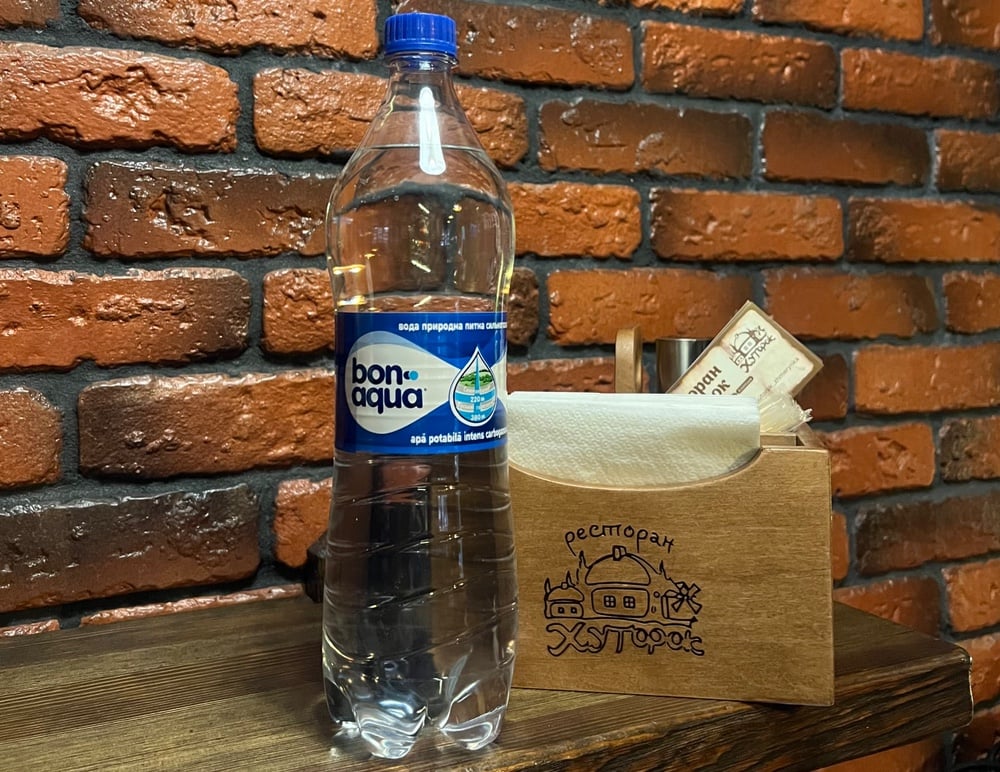 BonAqua газована 1 л