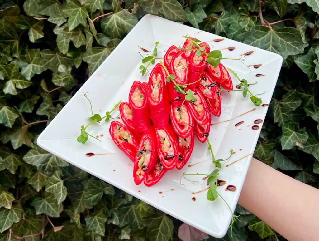 Млинці з морепродуктами