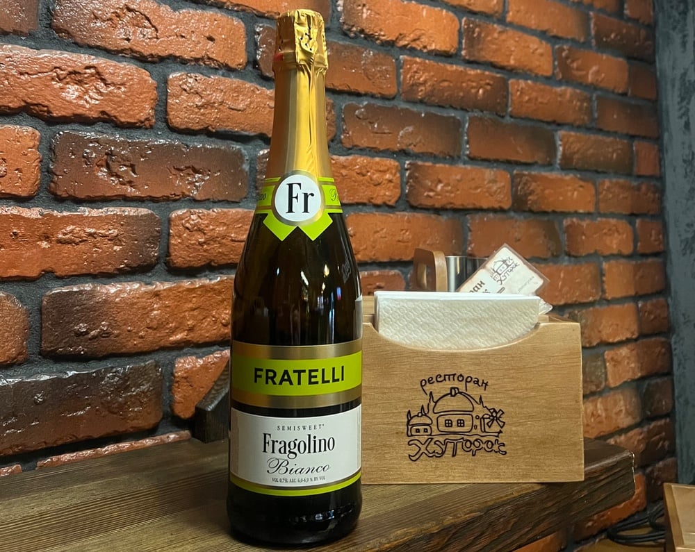 Fratelli Fragolino Bianco біле напівсолодке 0.75 л