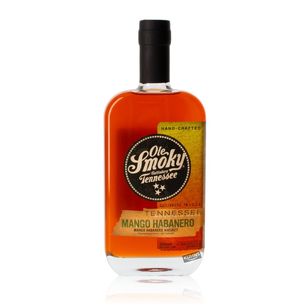 OLE SMOKY MANGO HABANERO WHISKY 35% USA
