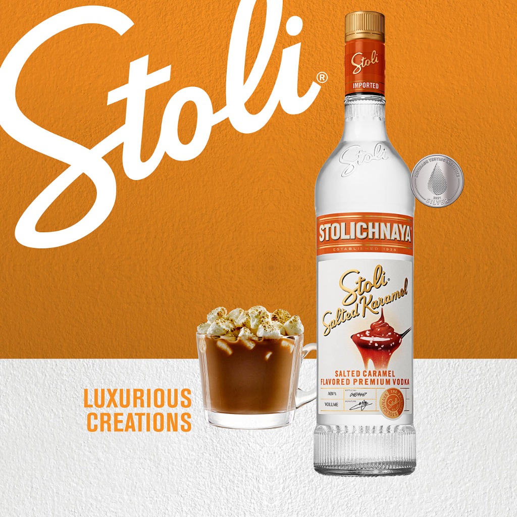 Stoli Salted Karamel 37,5% 40 ml Latvia