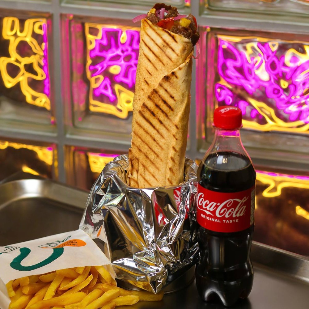 Меню Донер в лаваші L (Телятина)