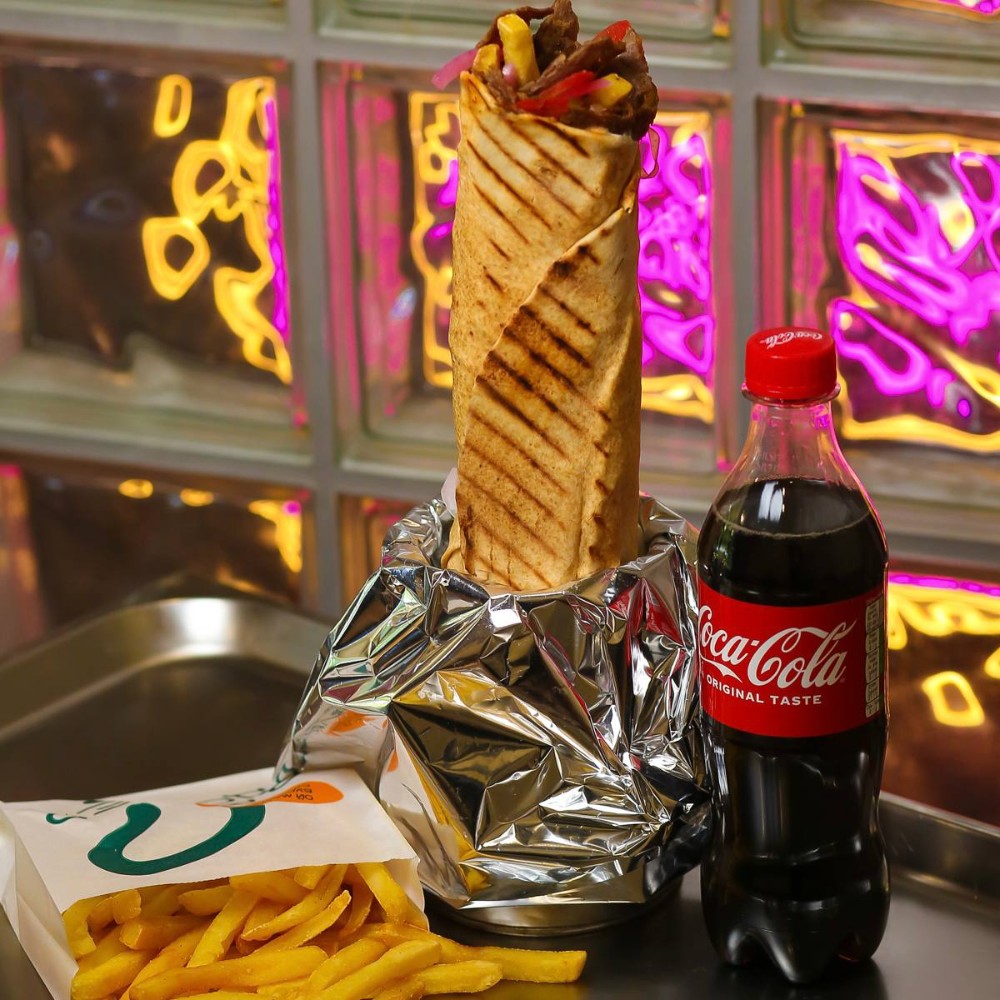 Меню Донер в лаваші XL (Телятина)