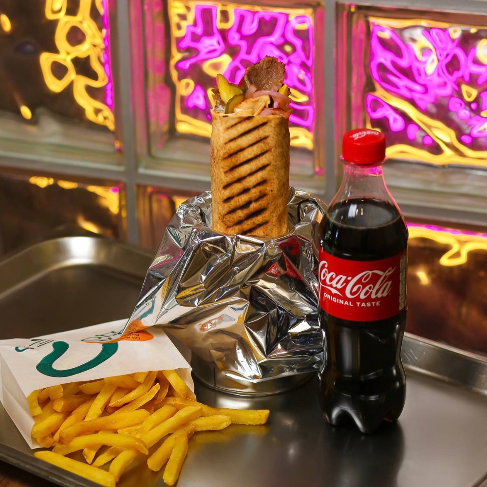 Меню Донер в лаваші S (Телятина)