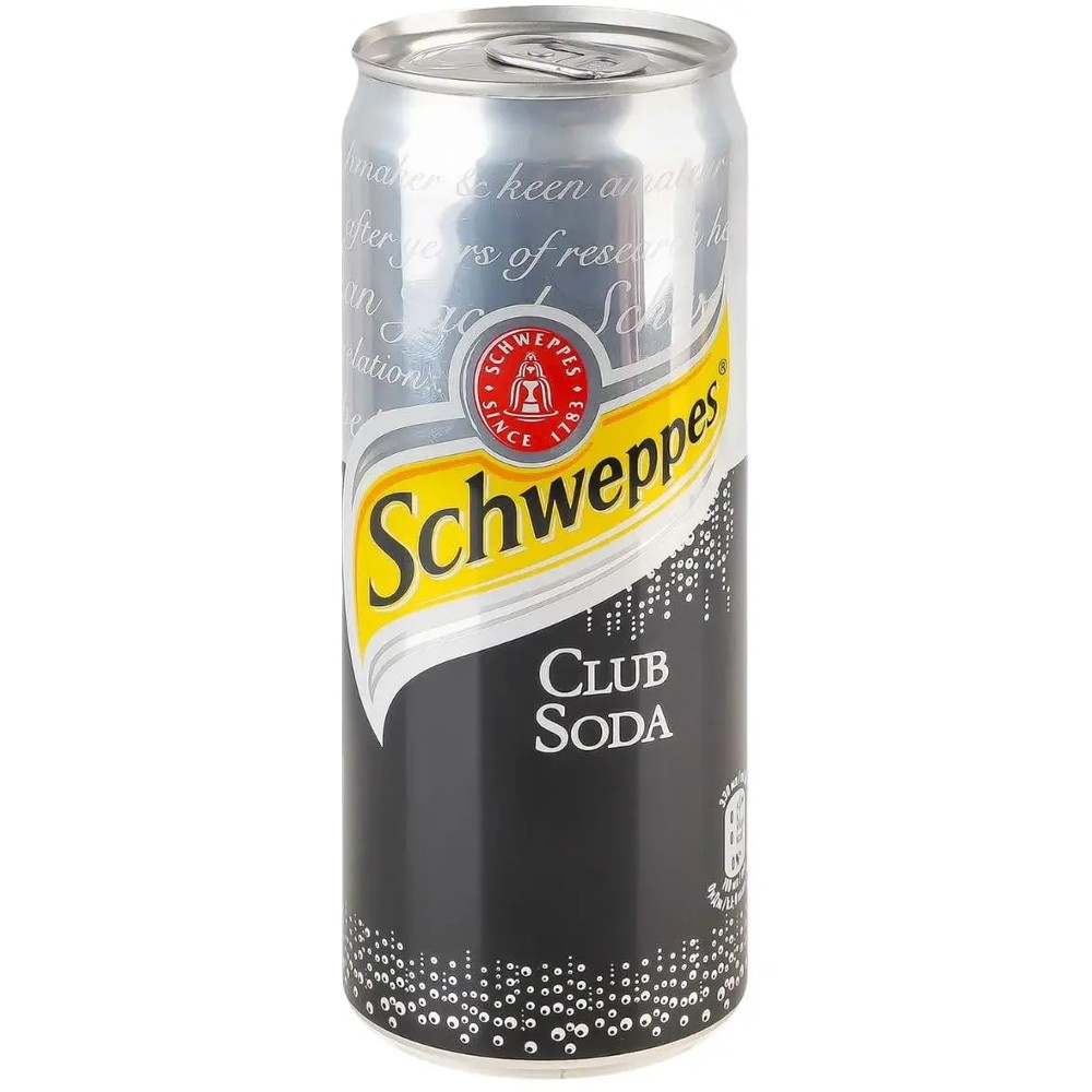 Schweppes CLUB SODA (З/Б) 0,33 L