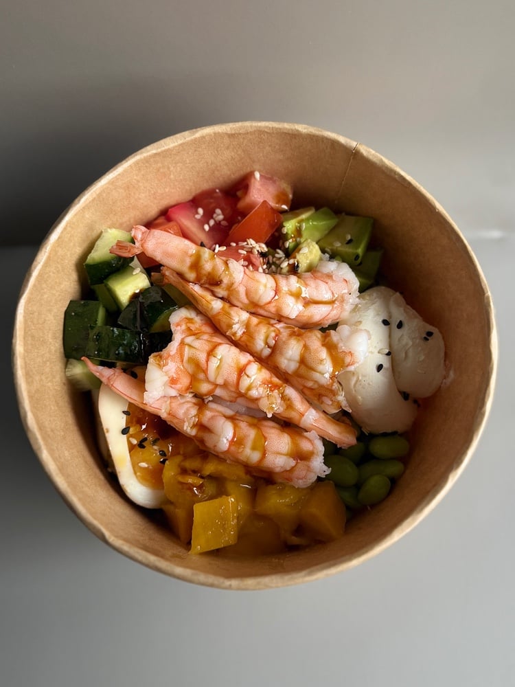 Поке з креветкою 