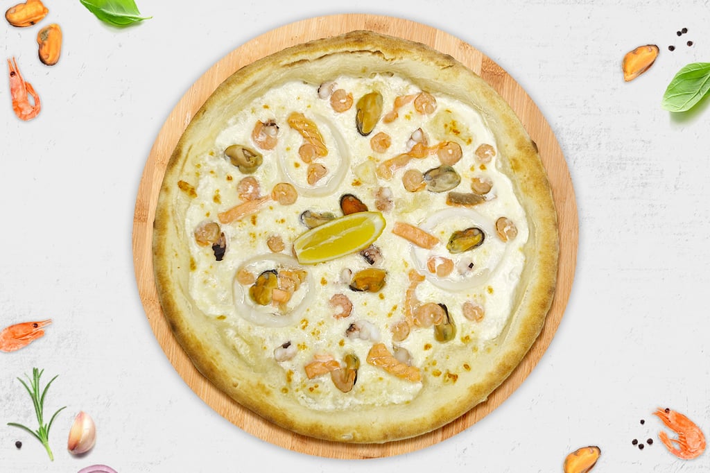 Преміум піца з морепродуктами