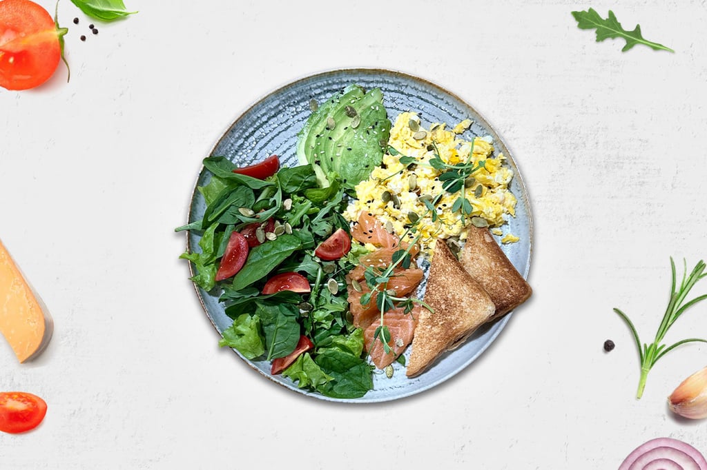 Сніданок скрембл