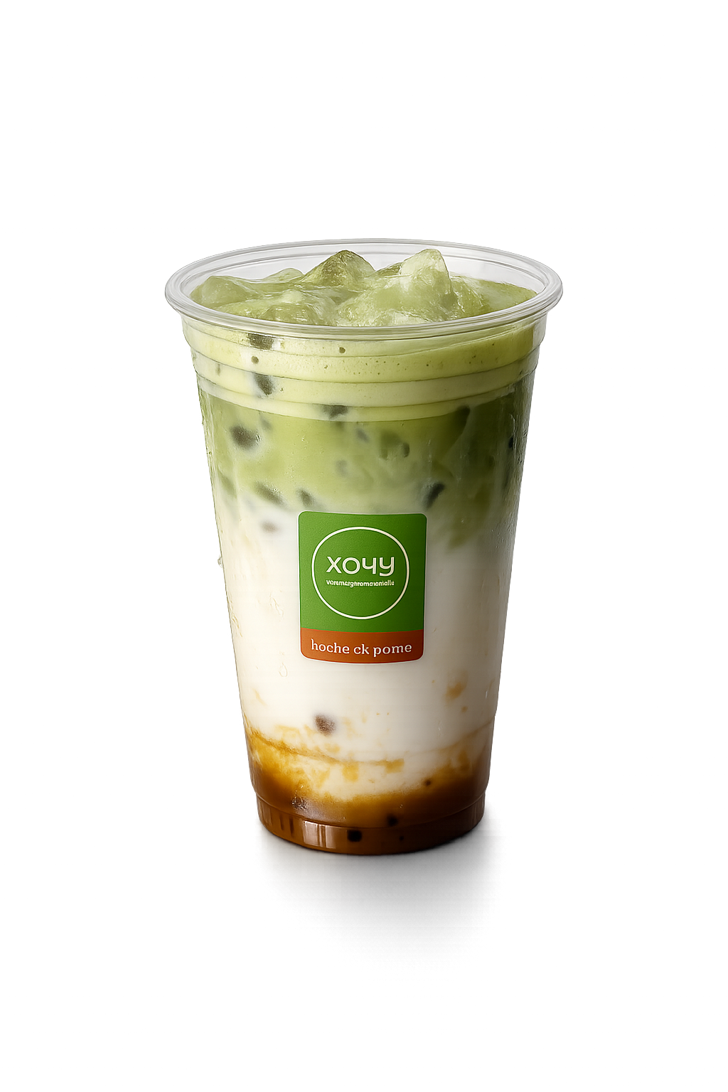 Матча лате манго-маракуя