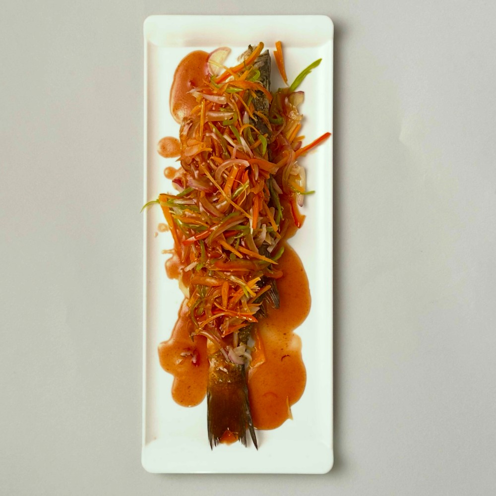 Sweet and sour seabass