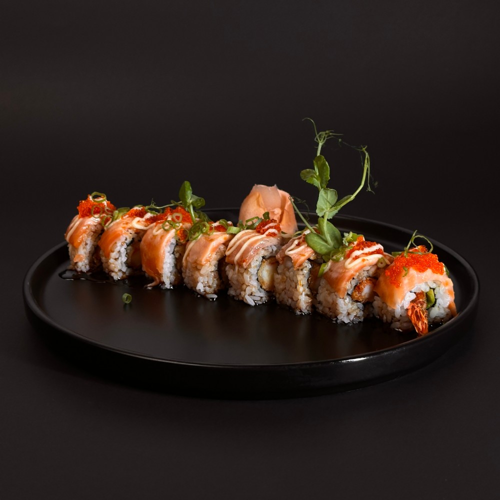 Crazy salmon roll