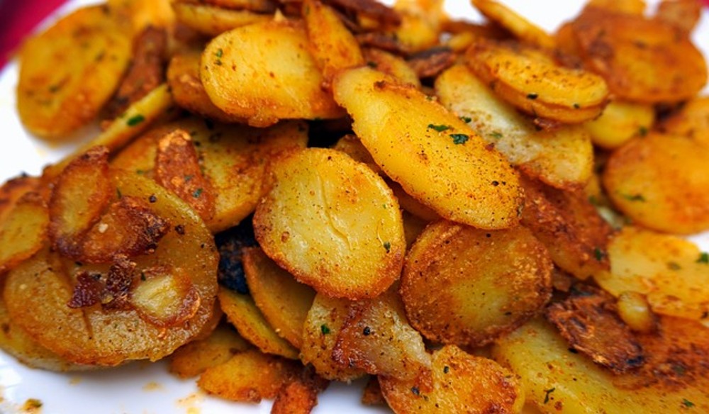 Fried Potatoes With Onion