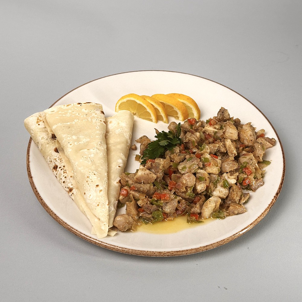 Chicken with egg