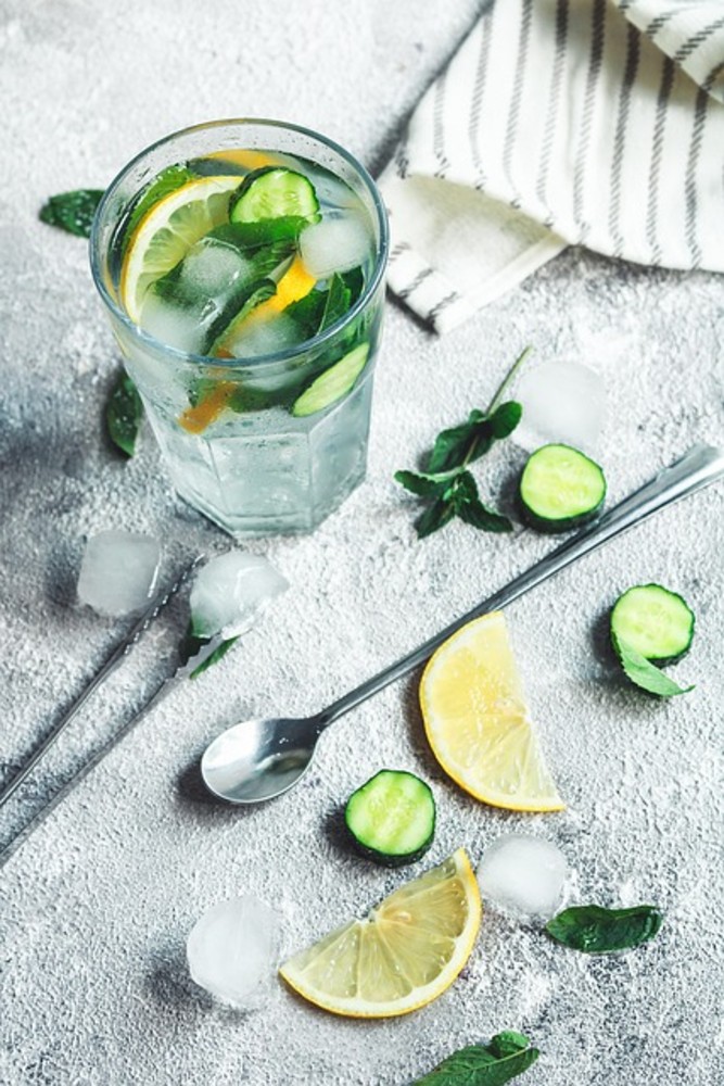 Cucumber lemonade