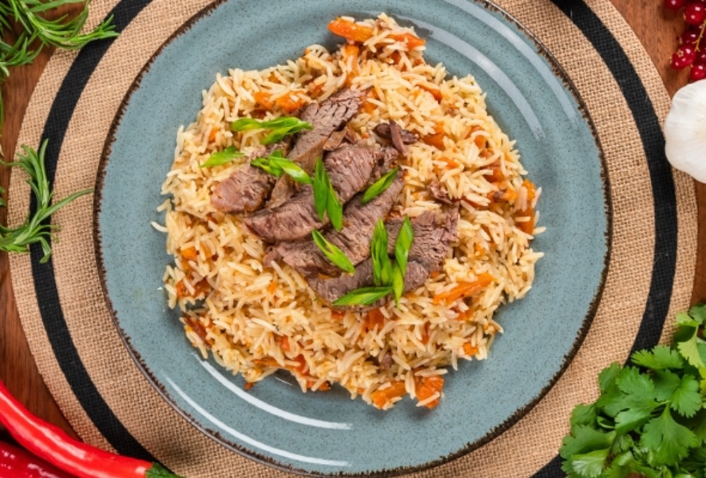 Плов  с говядиной