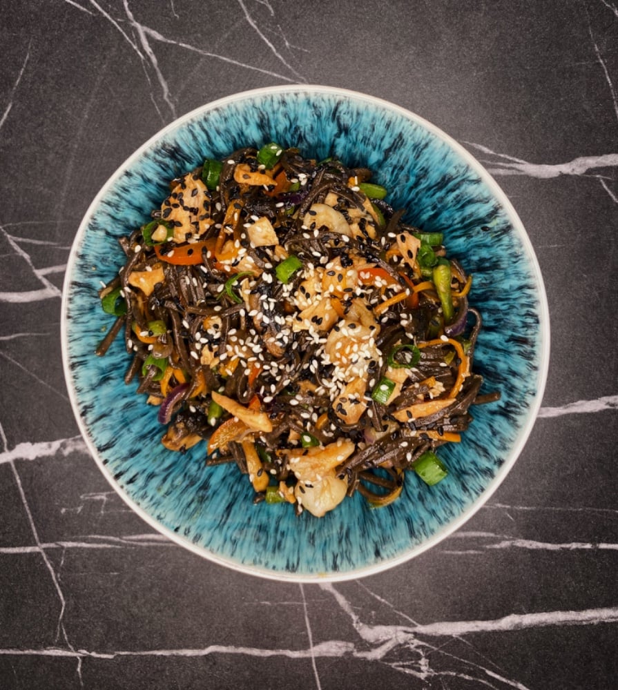 Wok з морепродуктами