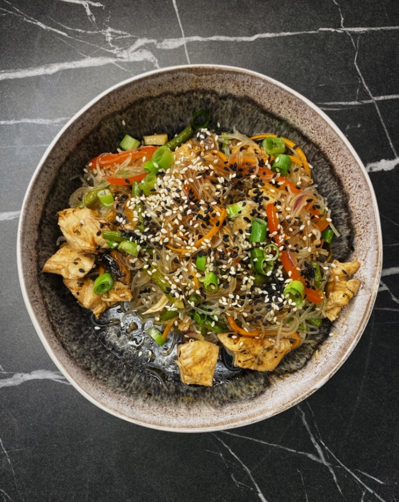 Wok з куркою