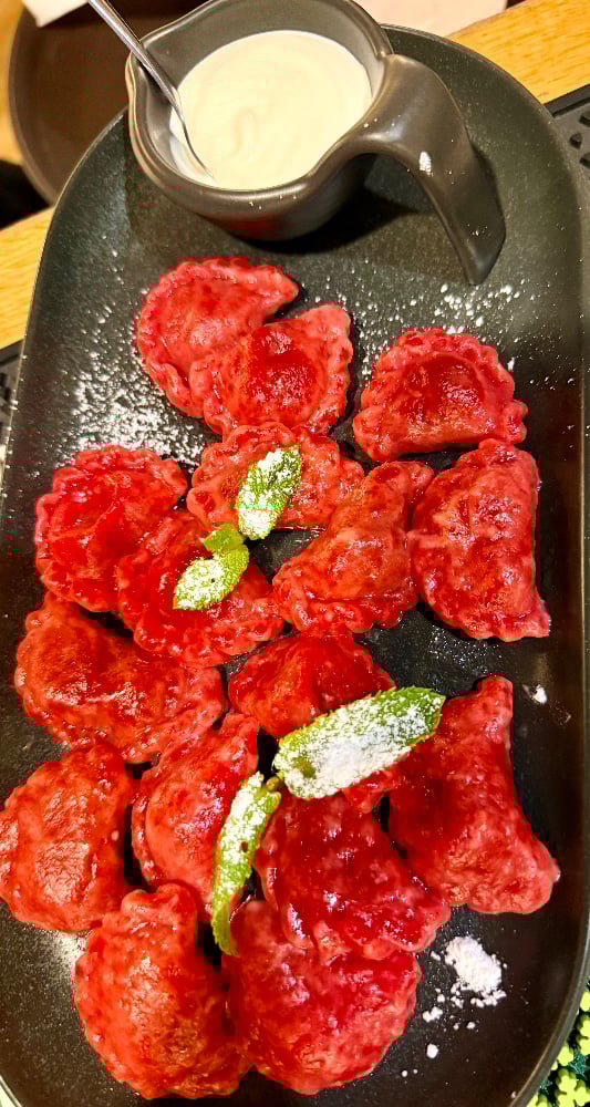 Вареники з вишнями