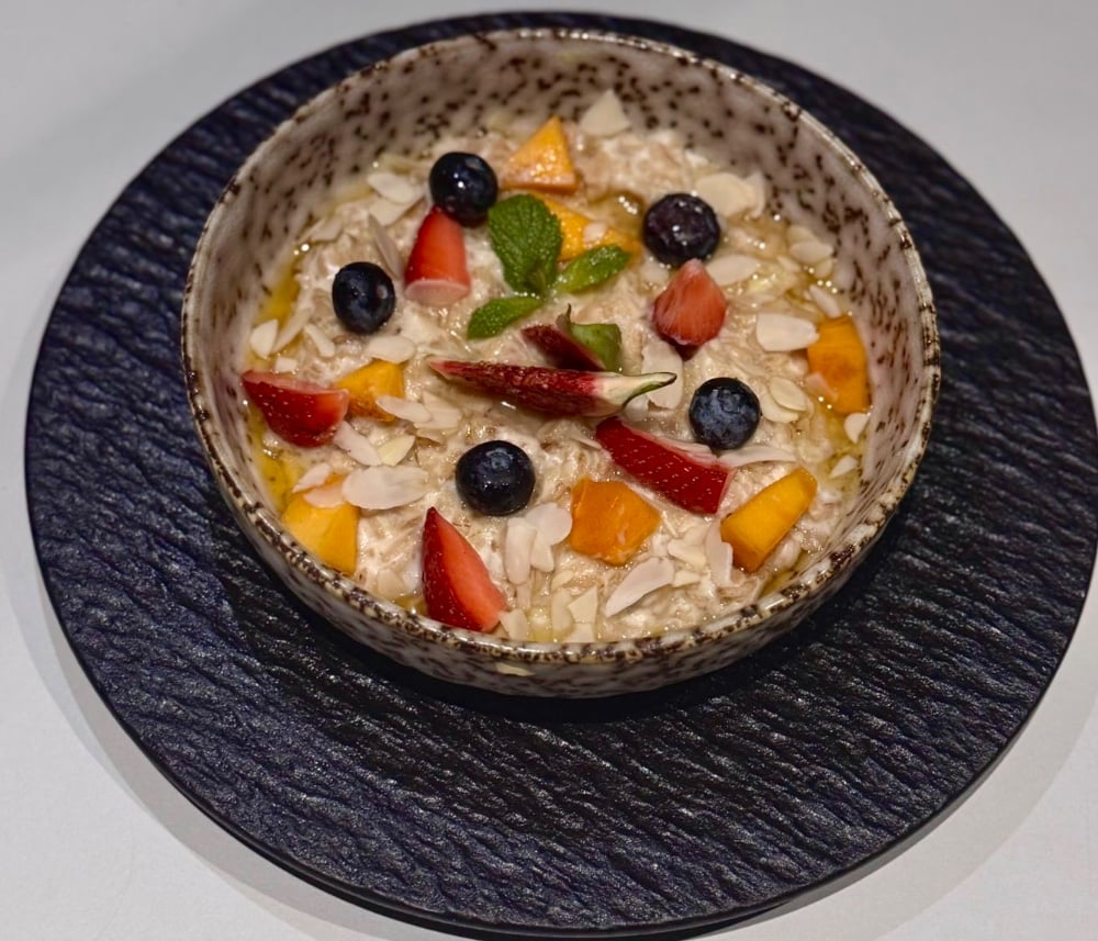 Вівсяна каша на кокосовому молоці