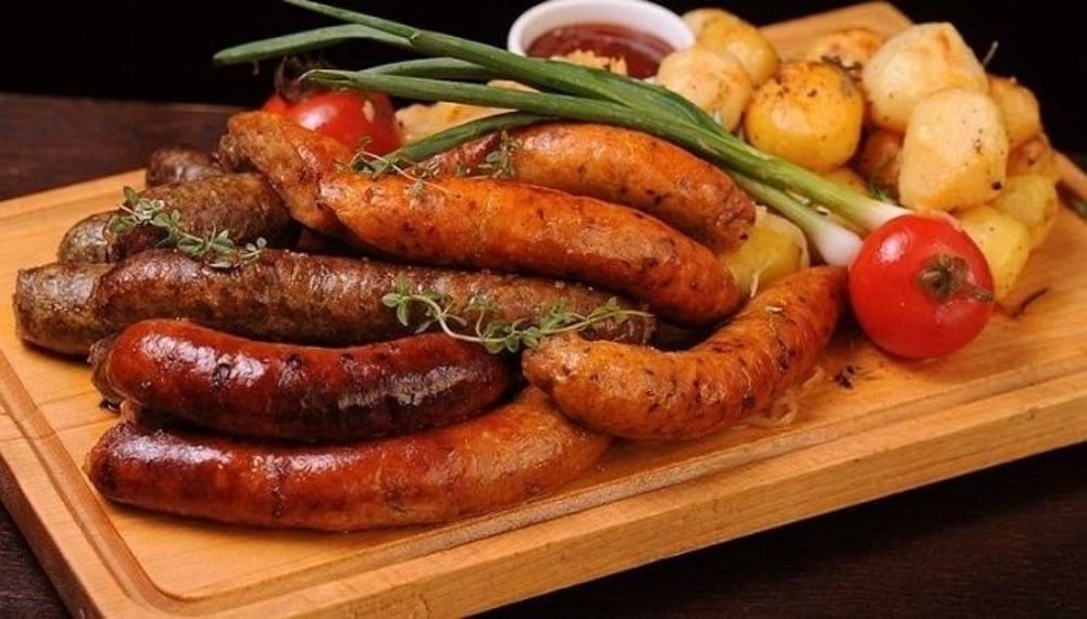 Баварські ковбаски з картоплею по домашньому 0.350