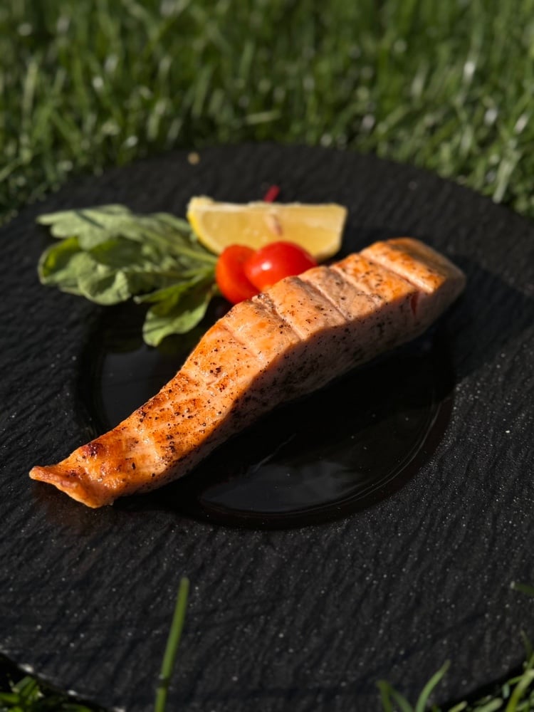 Філе лосося на грилі