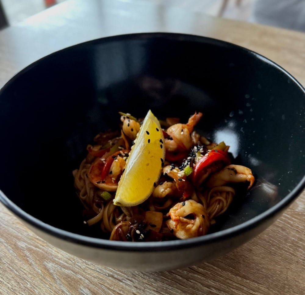 Удон з овочами