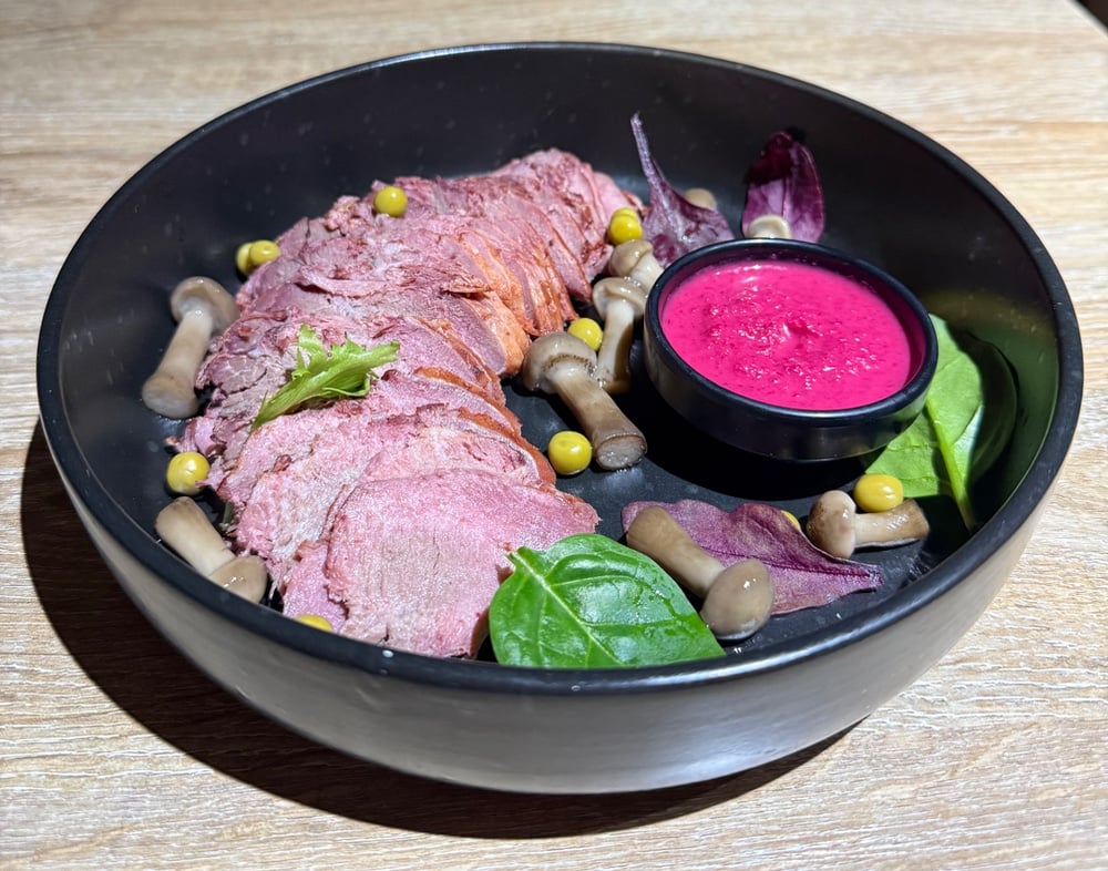 Томлений язик з печі