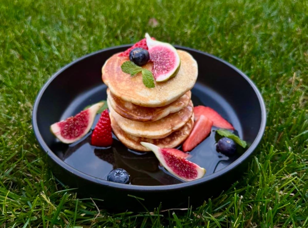 Панкейки з кленовим сиропом