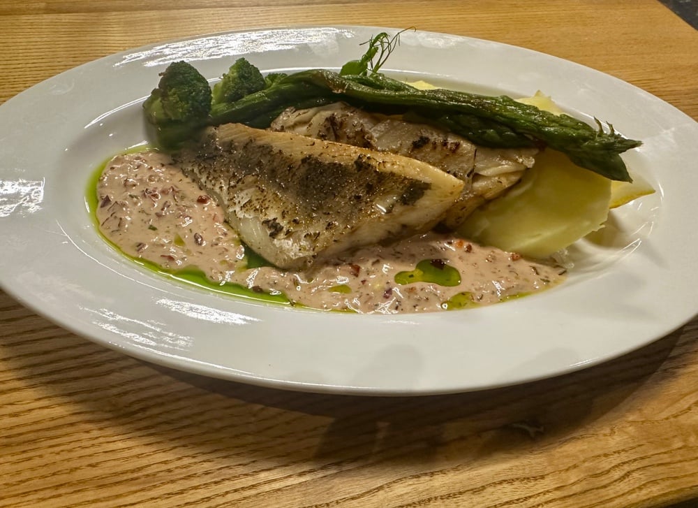 Філе судака з картопляним пюре