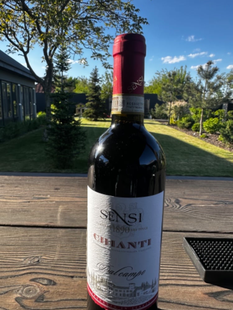 Вино Chianti ( Кьянті червоне,сухе,Італія) 0.750