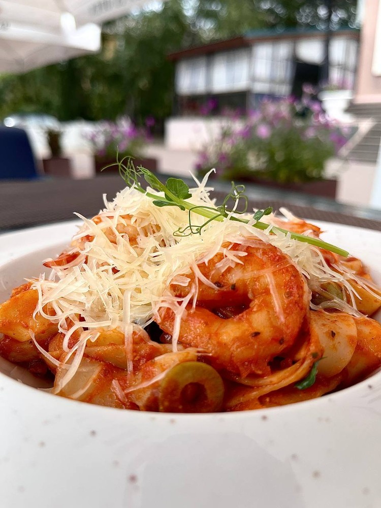 Паста/Pasta "Frutti di mare" томатний соус/in tomato sauce
