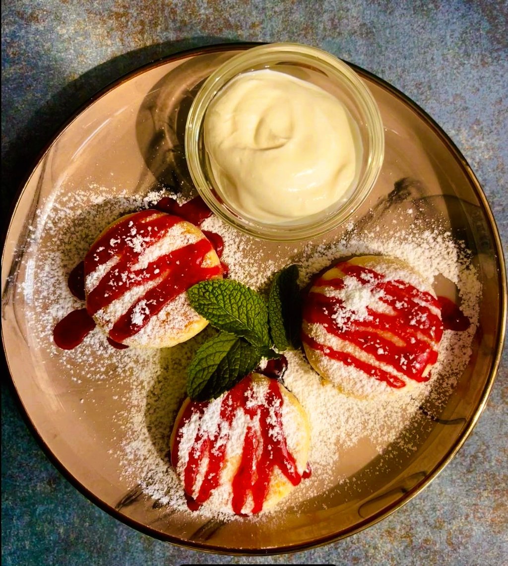 Сирники/Сottage cheese pancakes