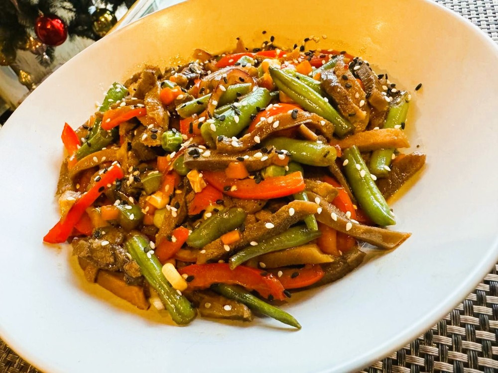 Салат з язиком Азіатський/ Asian tongue salad